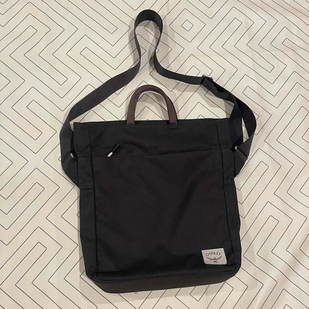 Osprey Arcane Black Crossbody Bag